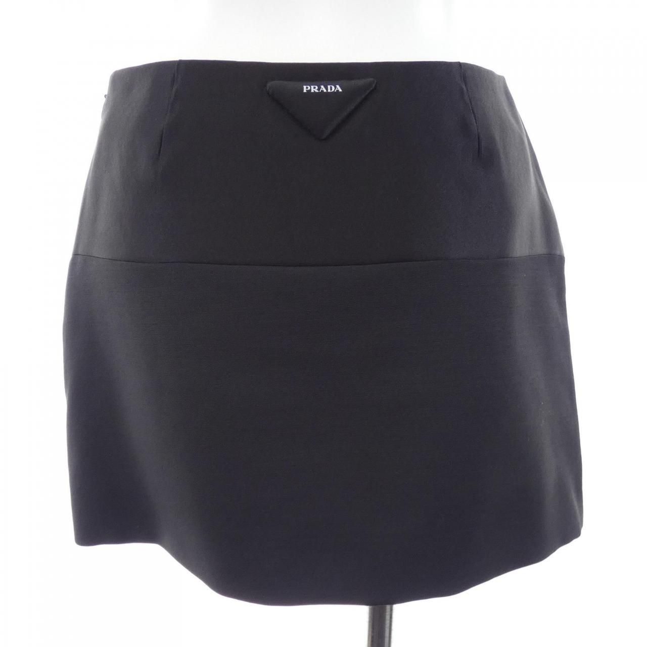 Prada Kid Mohair Skirt — view 2