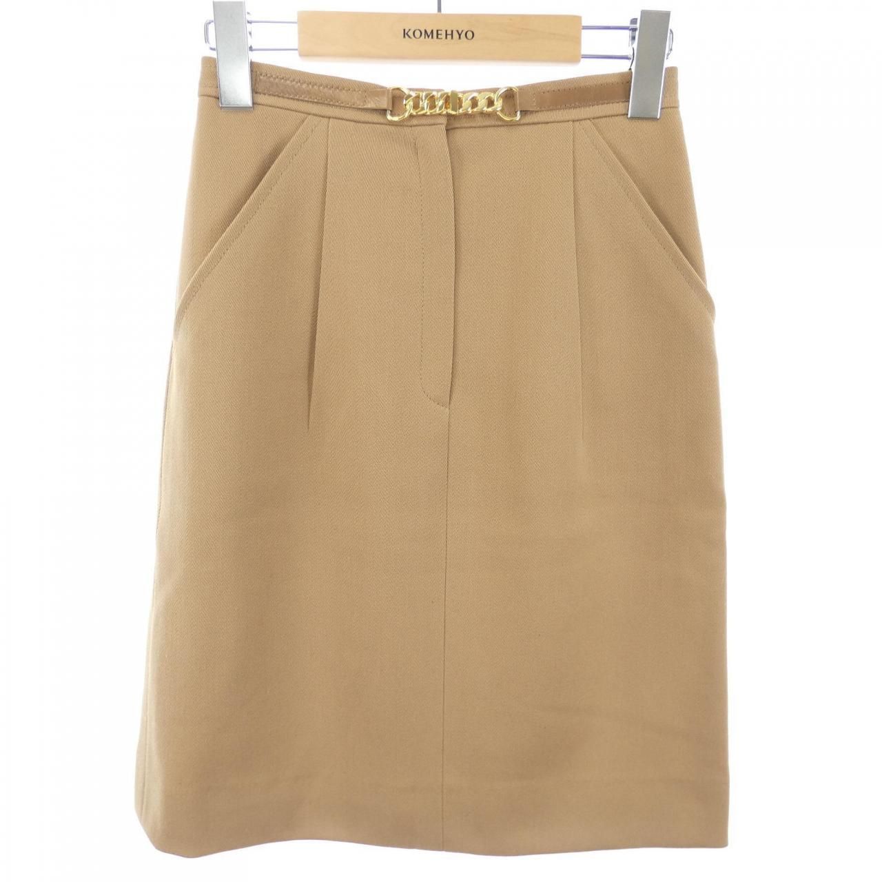 Celine Vintage Skirt Beige