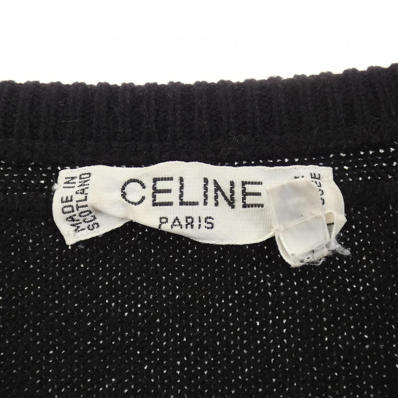 Celine Vintage Cardigan Black — view 4