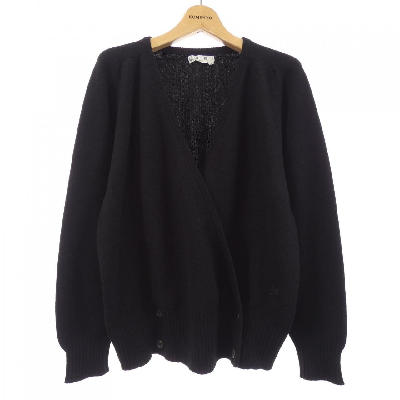 Celine Vintage Cardigan Black