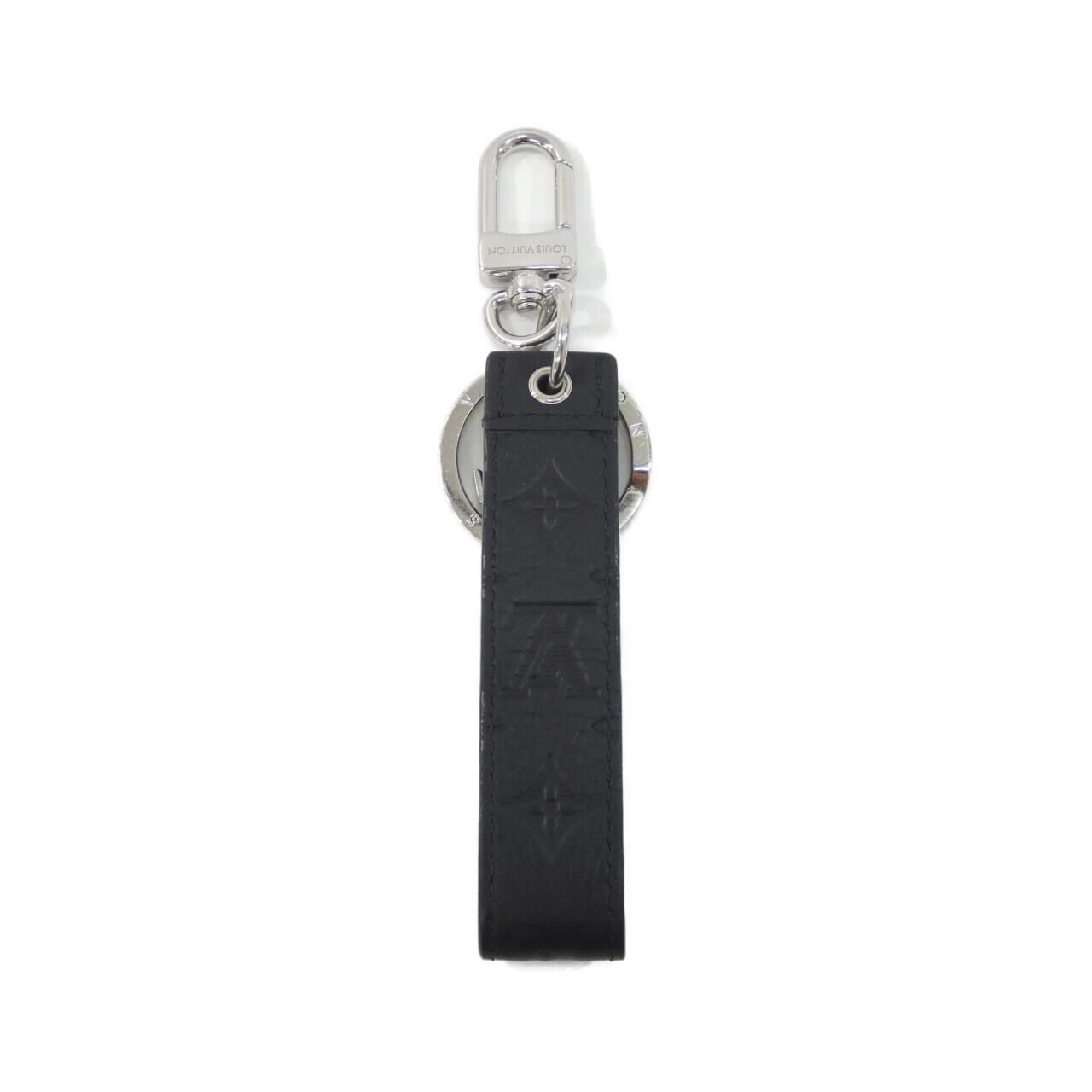 Louis Vuitton Monogram Shadow Key Holder Dragonne Key Ring — view 2
