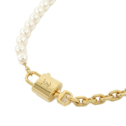 Louis Vuitton Pearl Lock Necklace