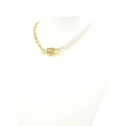 Louis Vuitton Pearl Lock Necklace — view 6