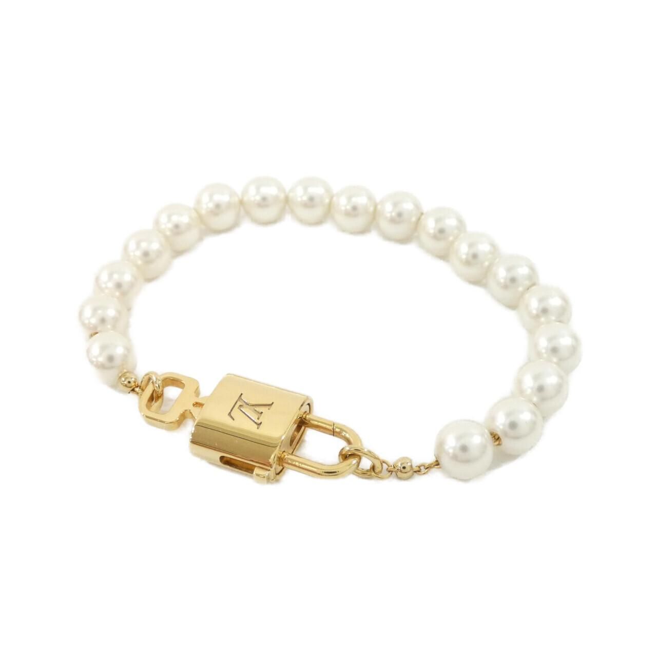 Louis Vuitton Pearl Lock Necklace — view 5