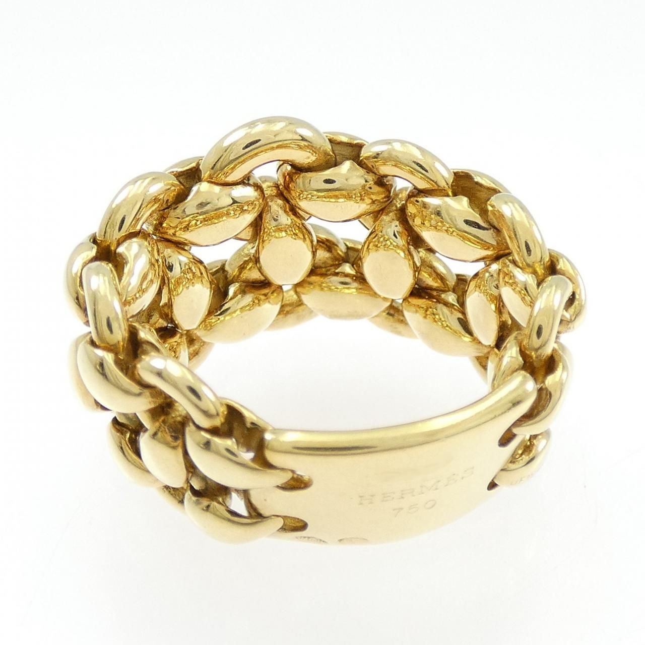 Hermes Vintage Ring Gold — view 2