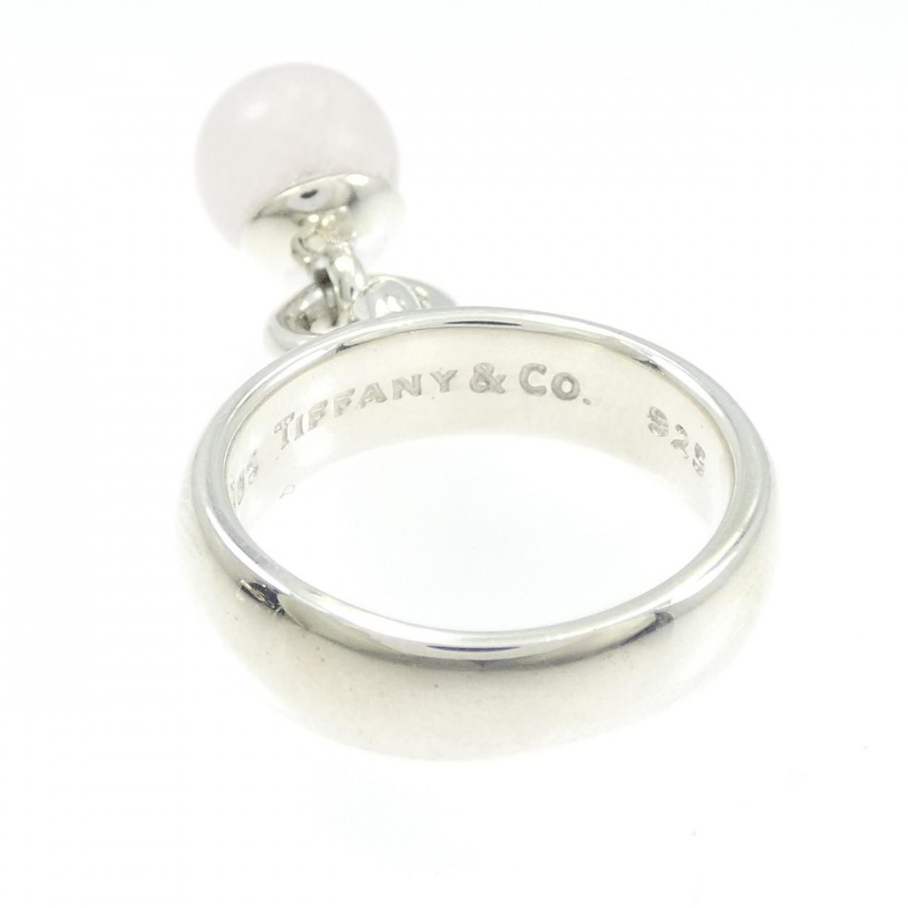 Tiffany & Co Rose Quartz Ring Watch — view 3