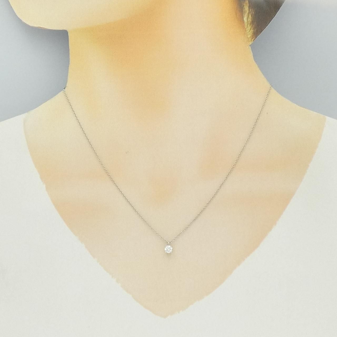 Tiffany & Co Solitaire Necklace — view 6