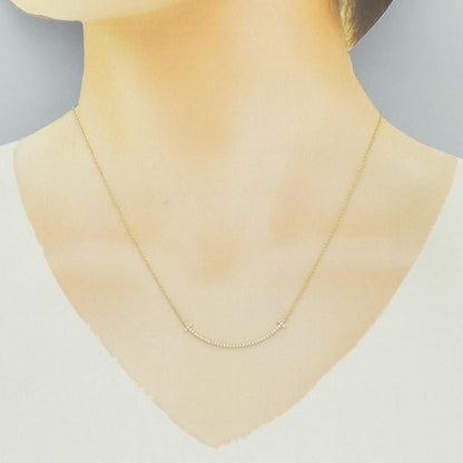 Tiffany & Co T Smile Small Necklace — view 6