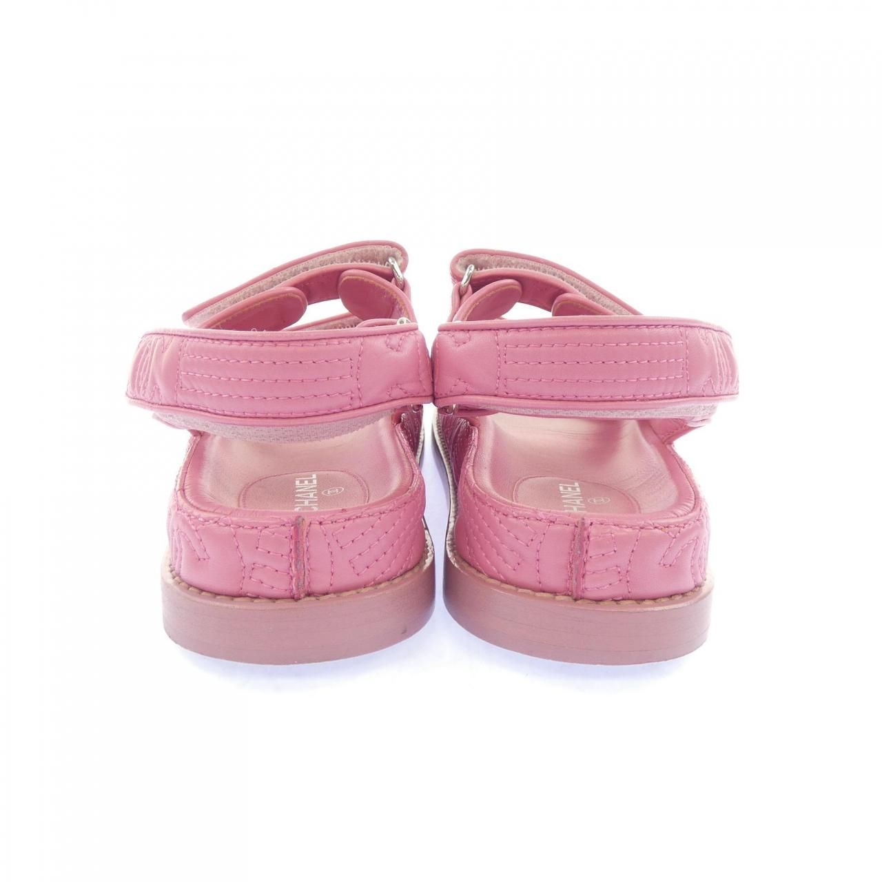 Chanel Sandals Pink — view 5