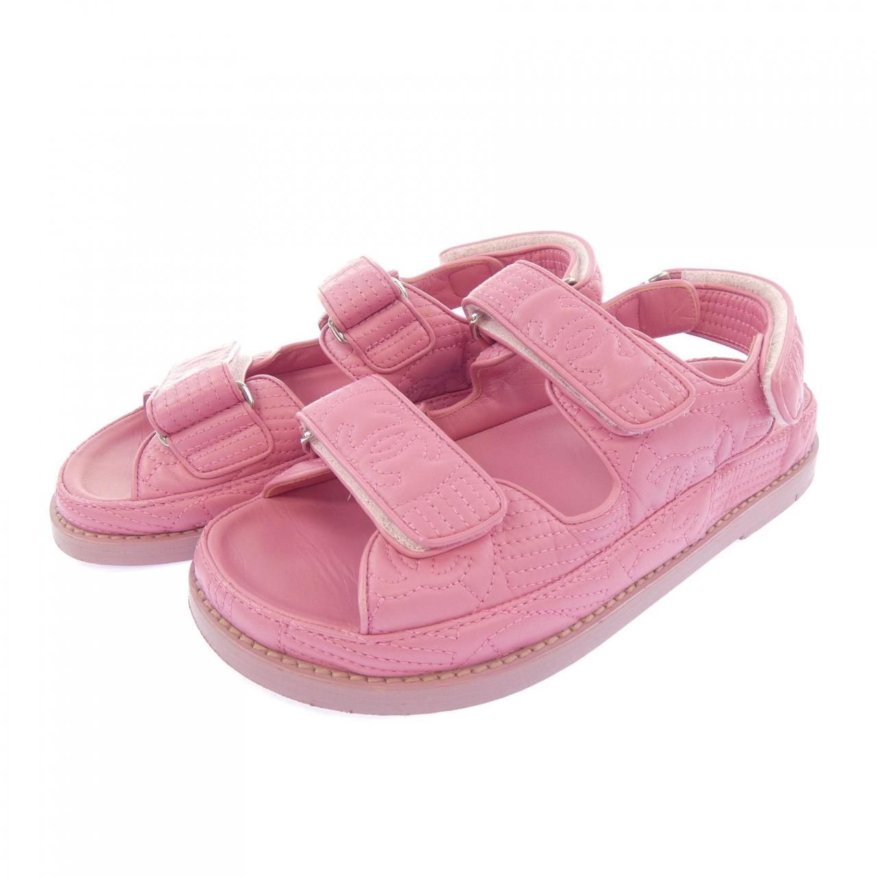 Chanel Sandals Pink — view 3