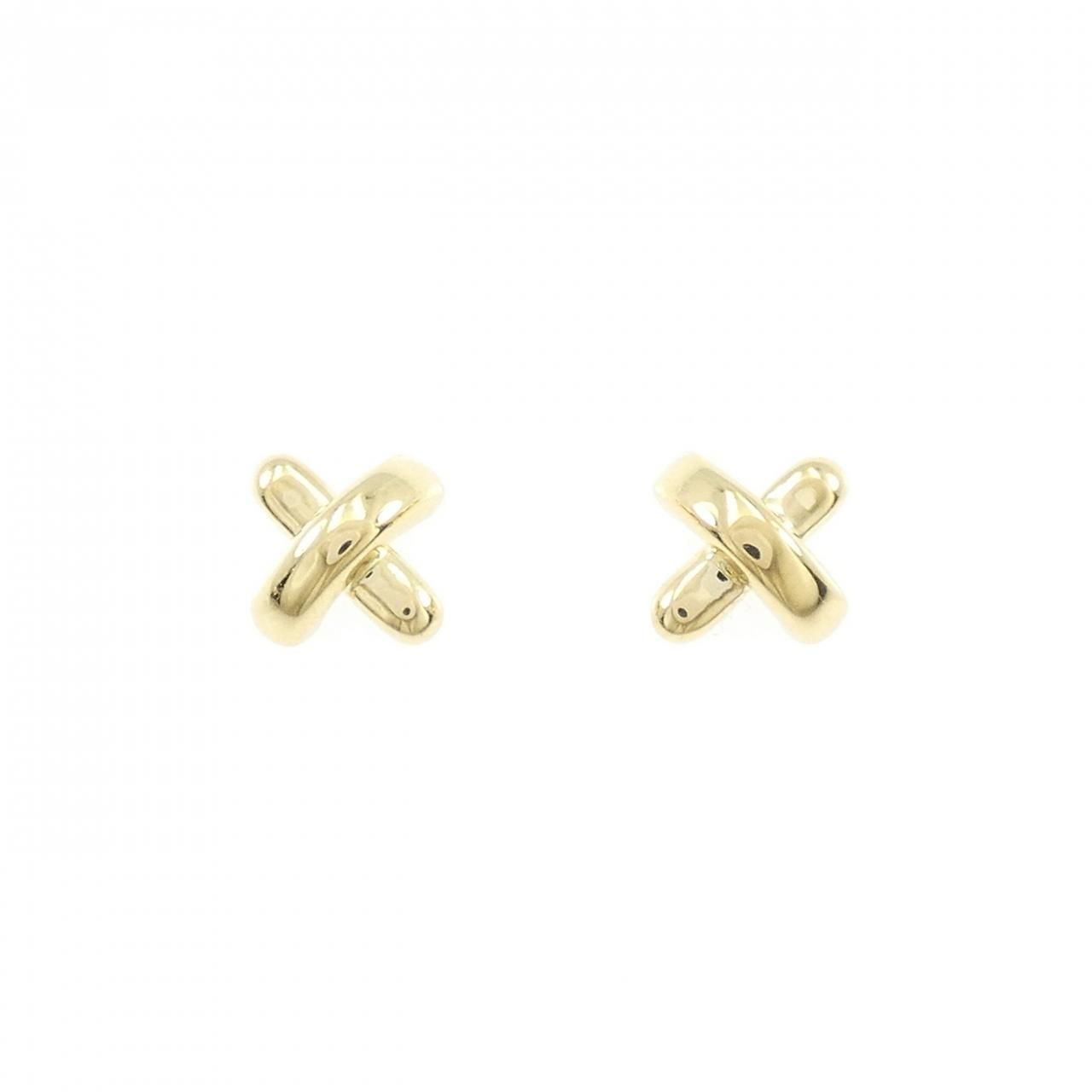 Tiffany & Co Cross Stitch Earrings