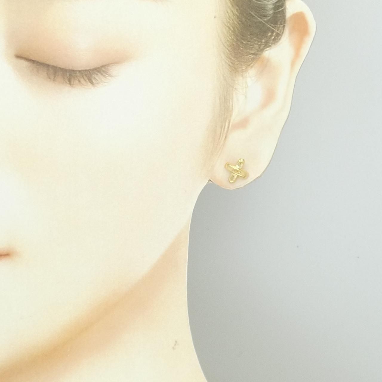 Tiffany & Co Cross Stitch Earrings — view 4