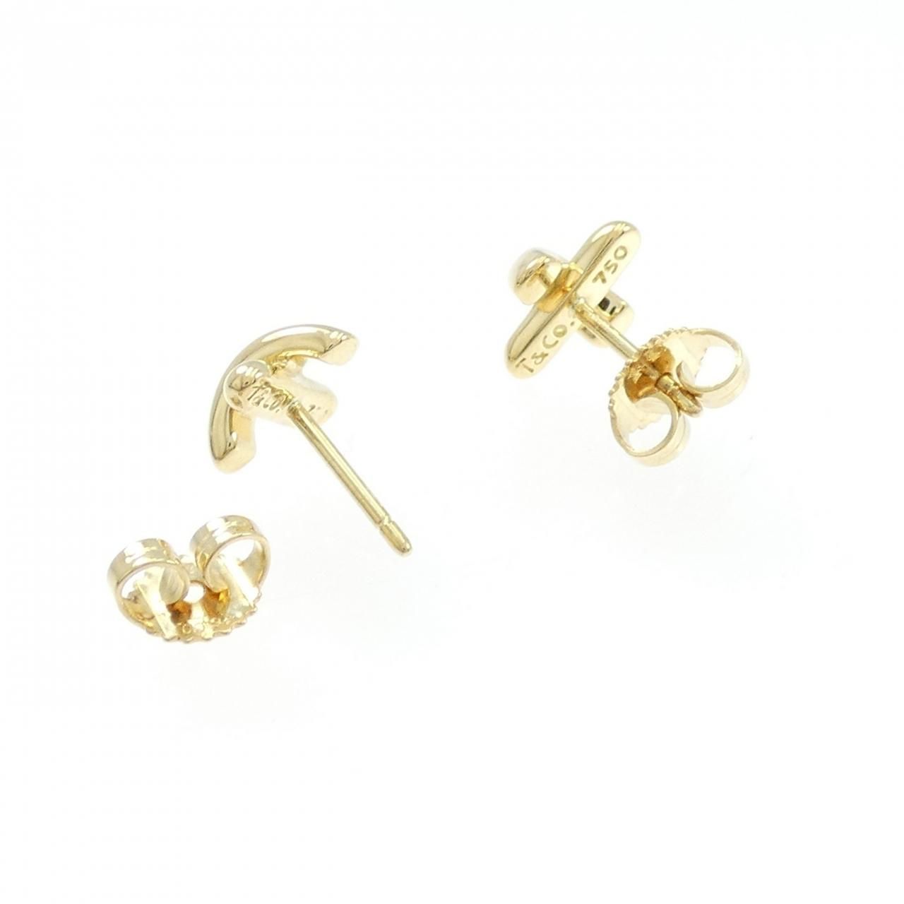 Tiffany & Co Cross Stitch Earrings — view 3