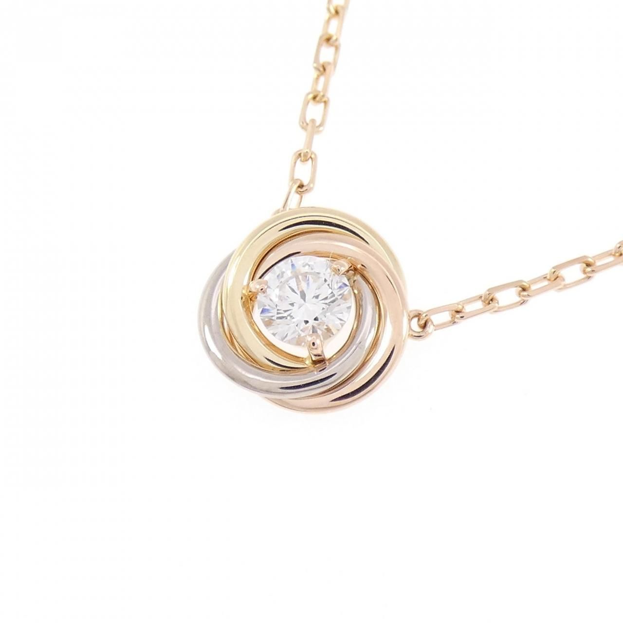 Cartier Trinity Necklace Gold — view 3