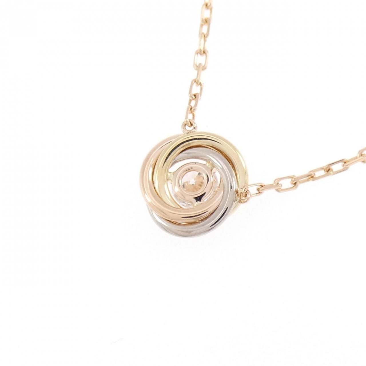 Cartier Trinity Necklace Gold — view 4