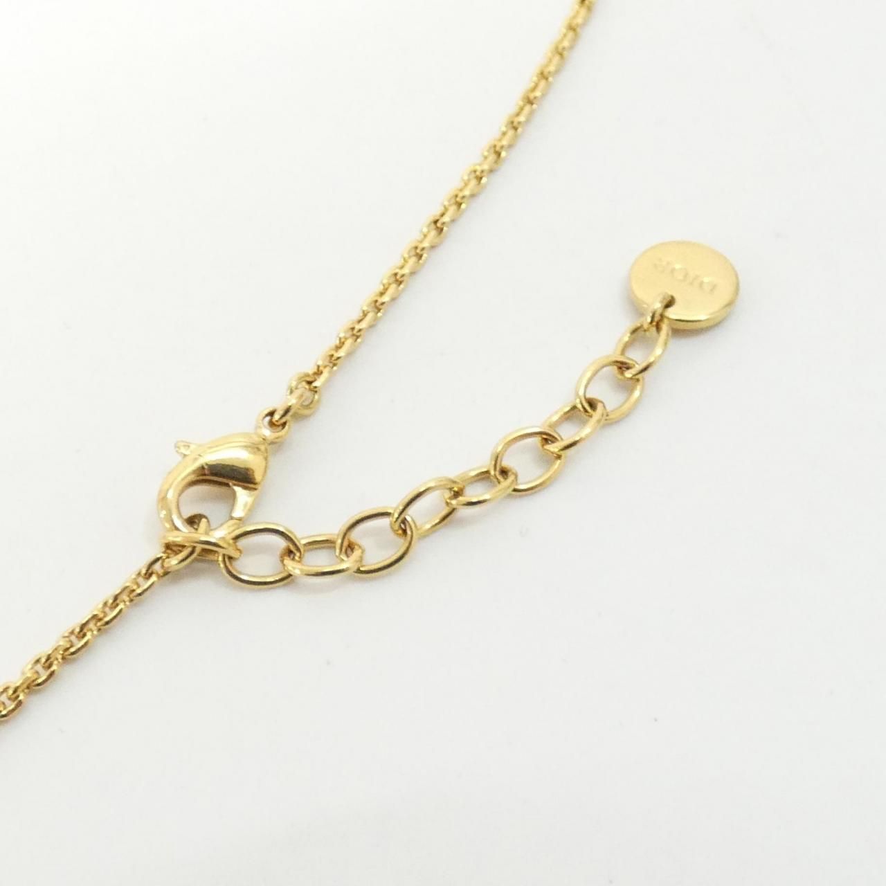 Dior CD Navy Necklace — view 4