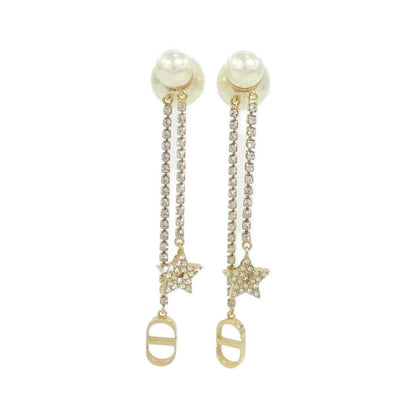 Dior Tribal Earrings Gold
