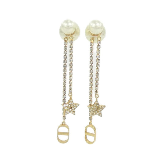 Dior Tribal Earrings Gold