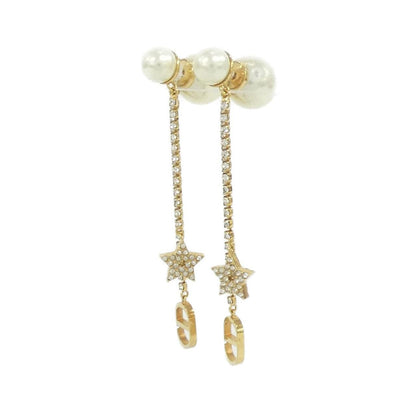 Dior Tribal Earrings Gold — view 2