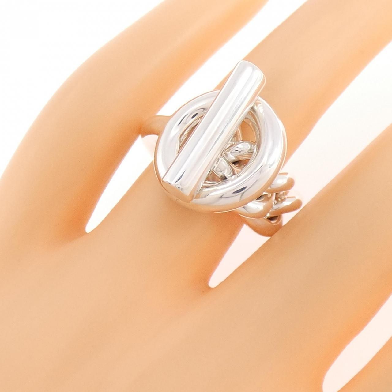 Hermes Croisette Ring Silver — view 5