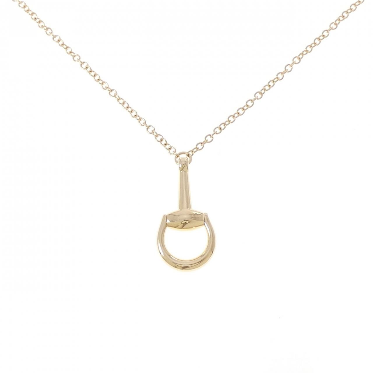 Gucci Horsebit Necklace Gold
