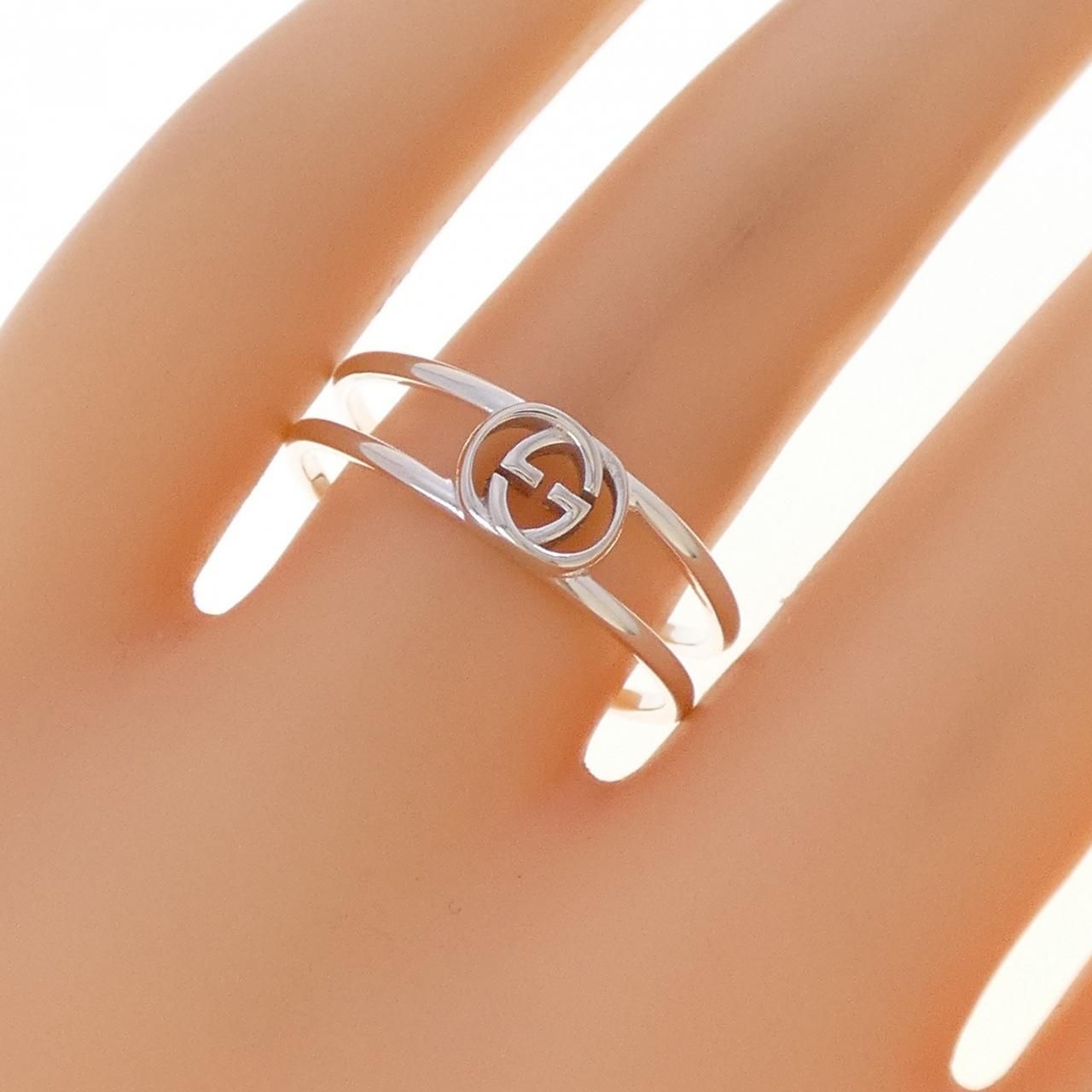 Gucci Interlocking Open Ring — view 5