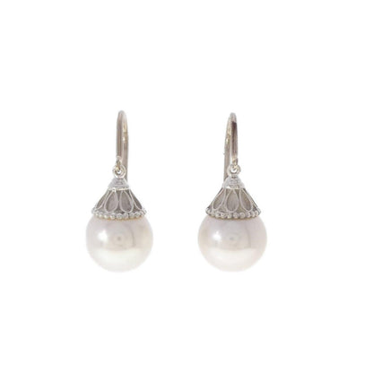Tiffany & Co Fresh Water Pearl Earrings 9.9 mm