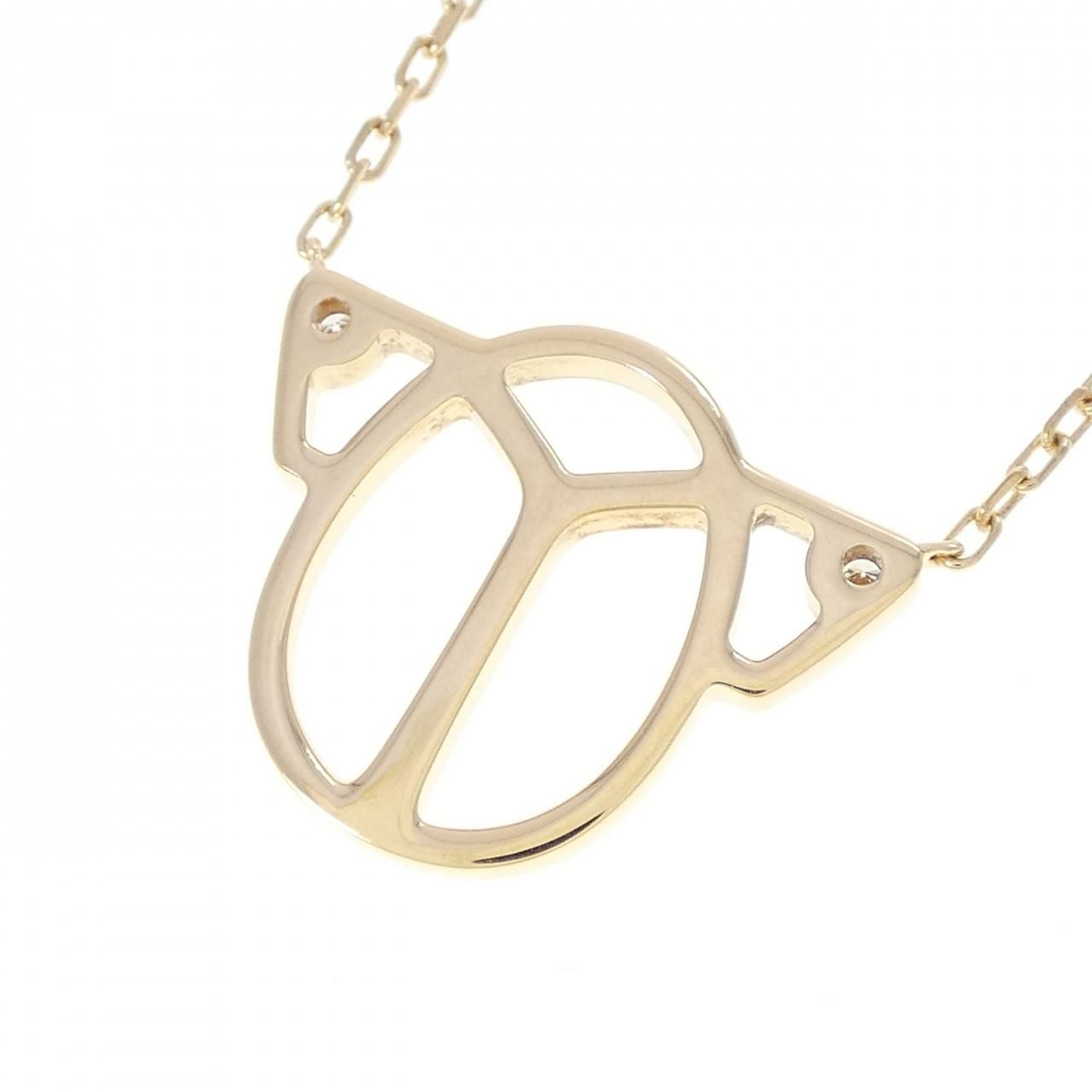Cartier Scarab Necklace Gold — view 4