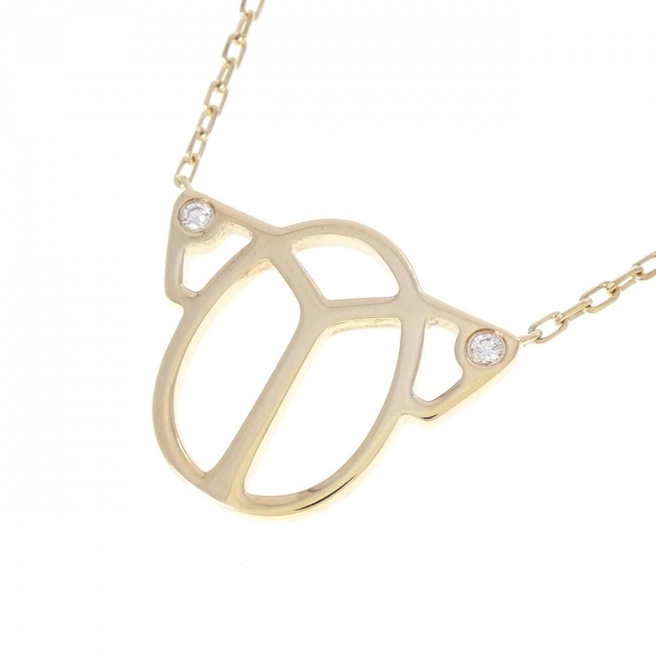 Cartier Scarab Necklace Gold — view 3