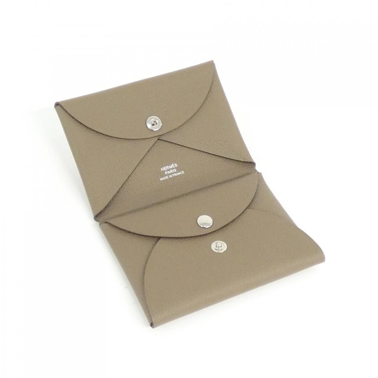 Hermes Calvi Duo Coin Case — view 2