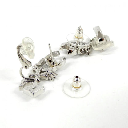 Chanel Earrings Silver — view 3