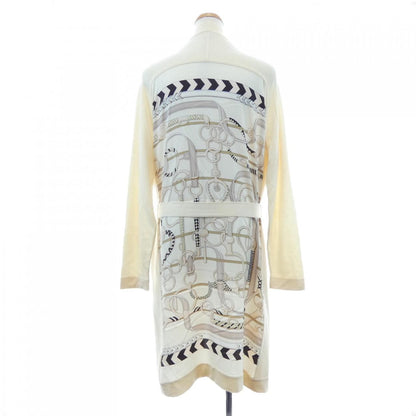 Hermes Panoplie Equestre Twill Lane Long Cardigan — view 2