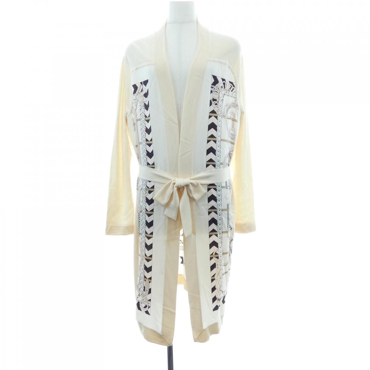 Hermes Panoplie Equestre Twill Lane Long Cardigan