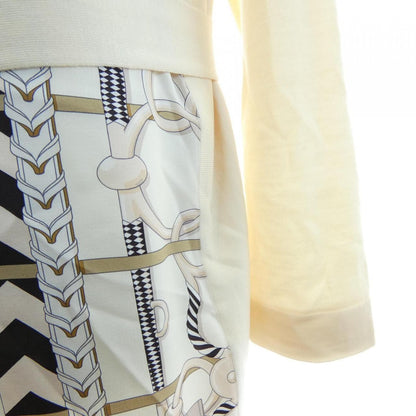 Hermes Panoplie Equestre Twill Lane Long Cardigan — view 6