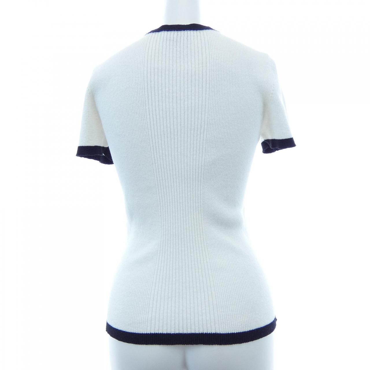 Chanel Knit Sweater White — view 2