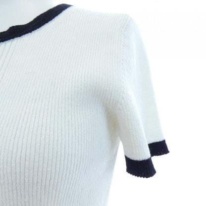 Chanel Knit Sweater White — view 7
