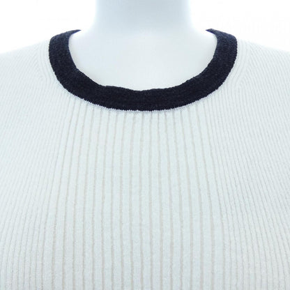 Chanel Knit Sweater White — view 6