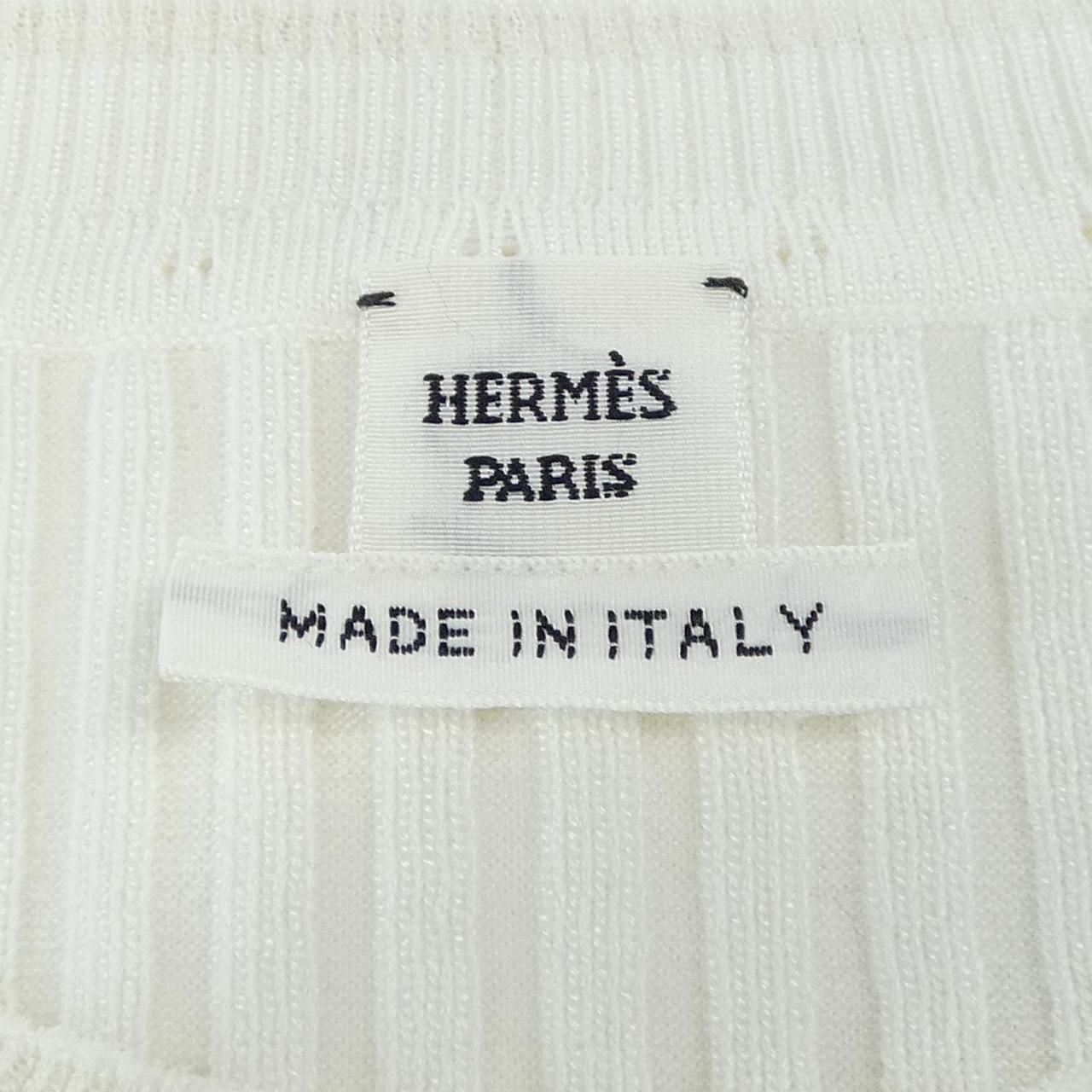 Hermes Knit Sweater White — view 4