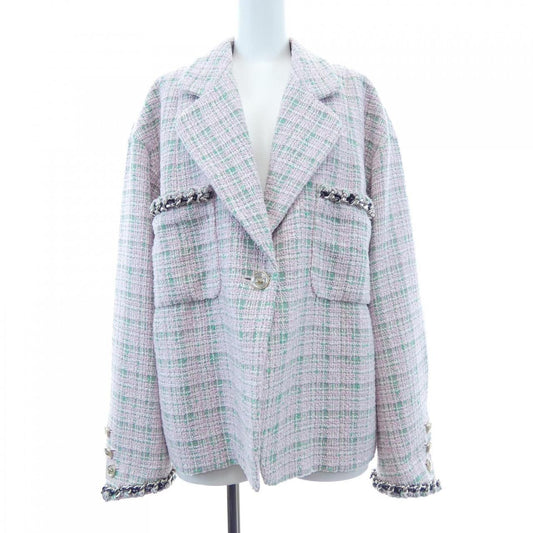 Chanel Jacket Green