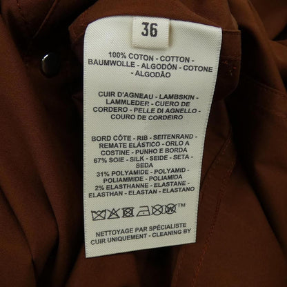 Hermes Asymmetric Coat Brown — view 3