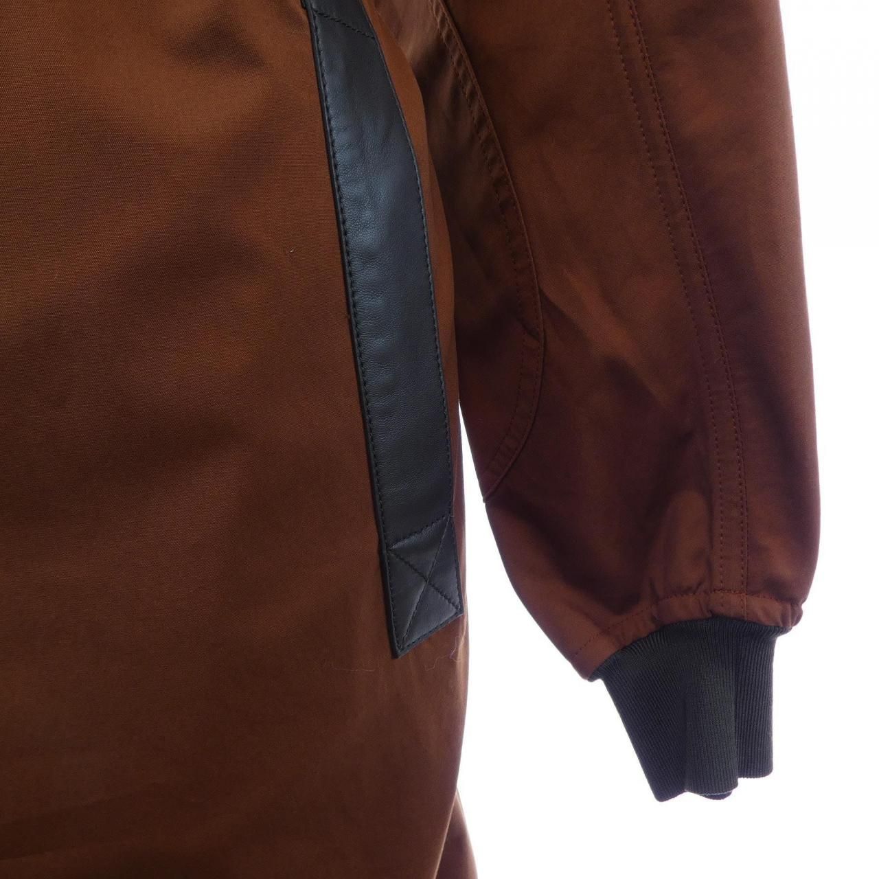 Hermes Asymmetric Coat Brown — view 6