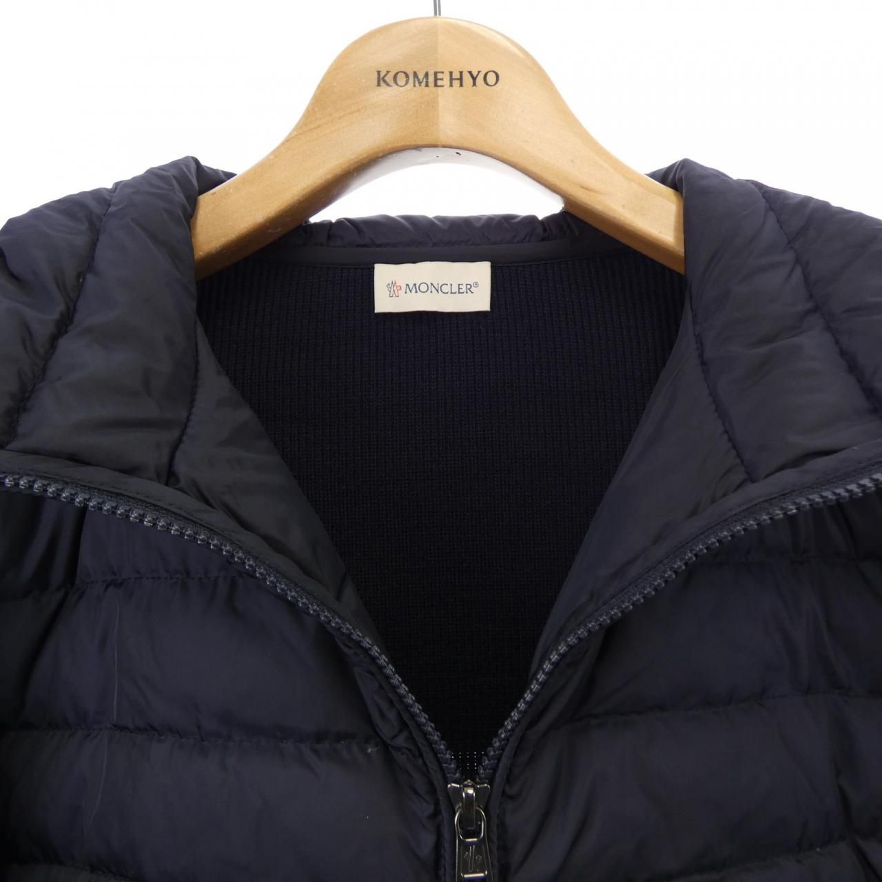 Moncler Down Jacket Navy — view 7