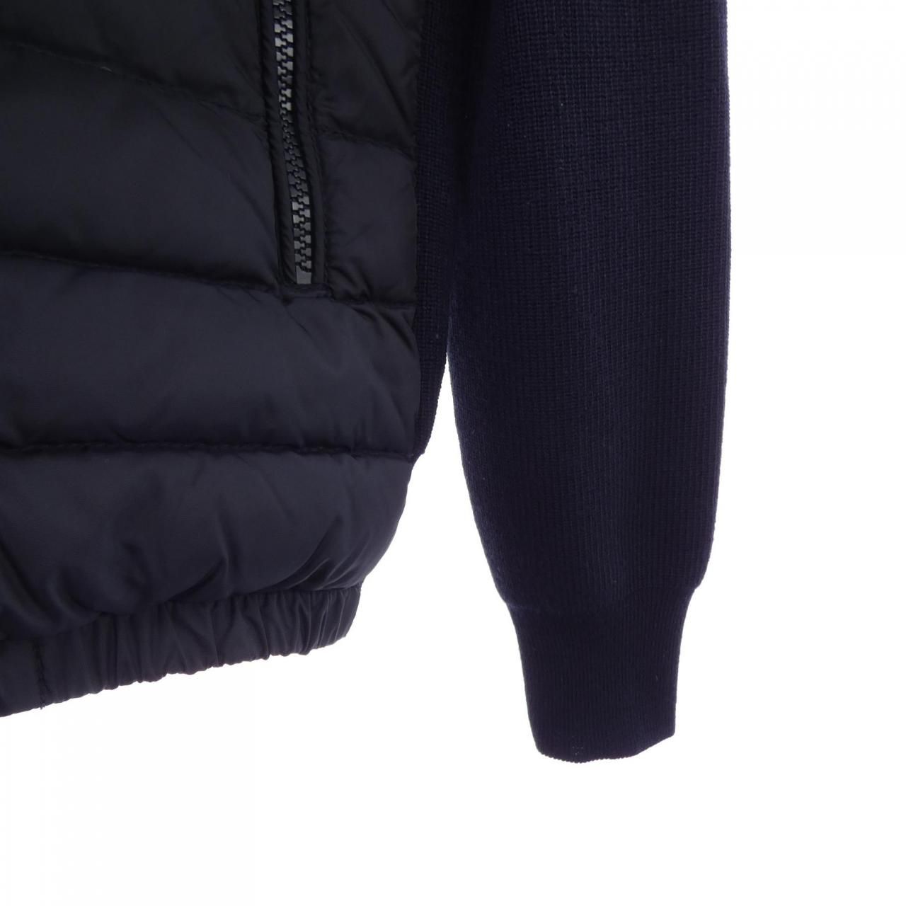 Moncler Down Jacket Navy — view 8
