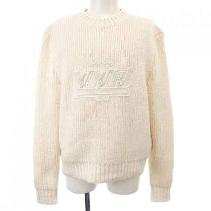 Louis Vuitton Embellished Silk Pullover Knit Sweater