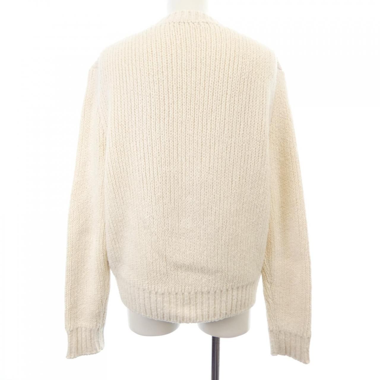 Louis Vuitton Embellished Silk Pullover Knit Sweater — view 2
