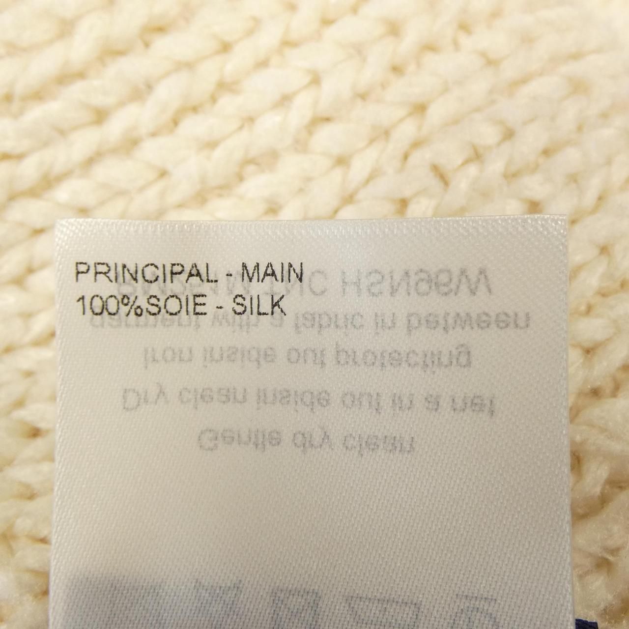 Louis Vuitton Embellished Silk Pullover Knit Sweater — view 3