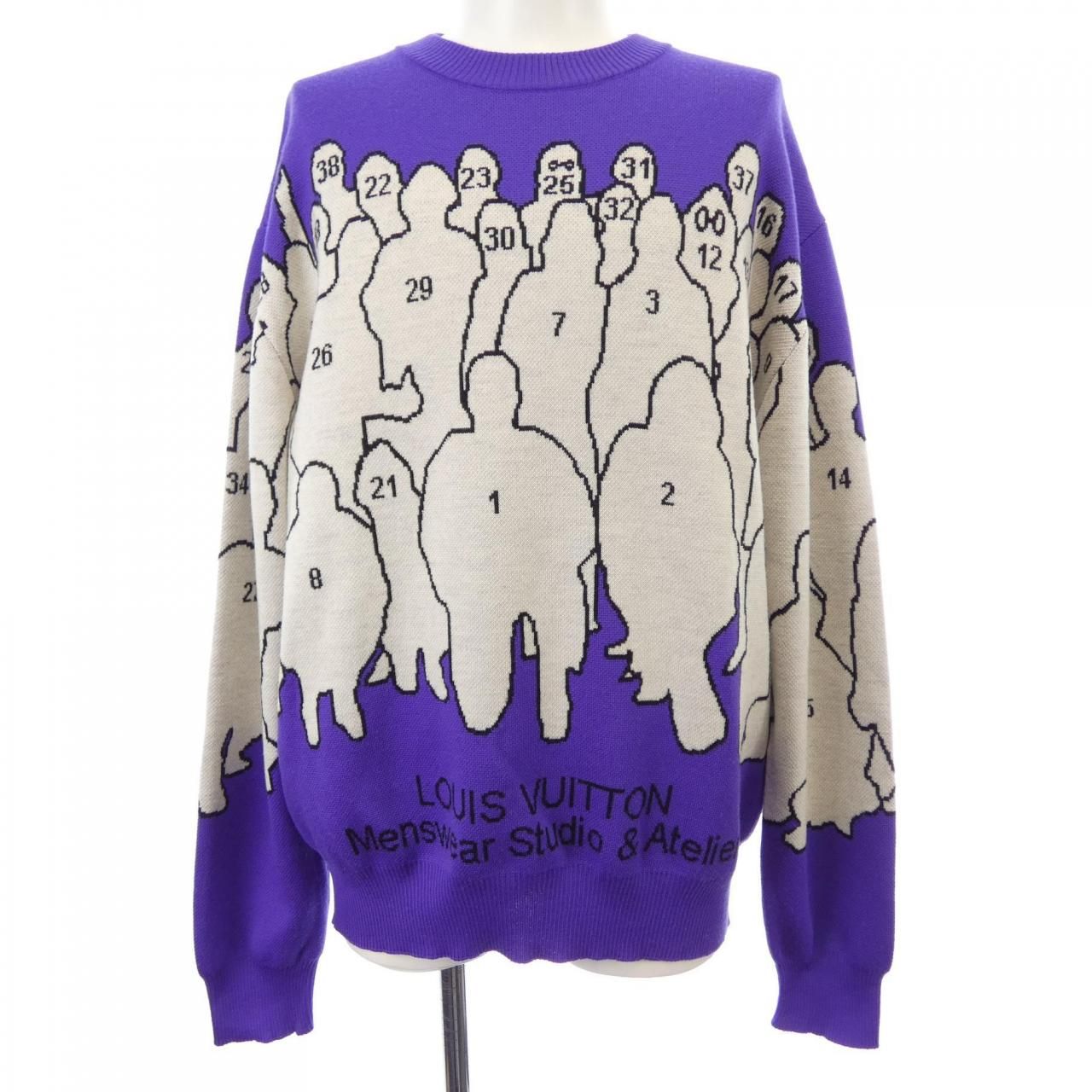 Louis Vuitton Studio Jacket Neck Knit