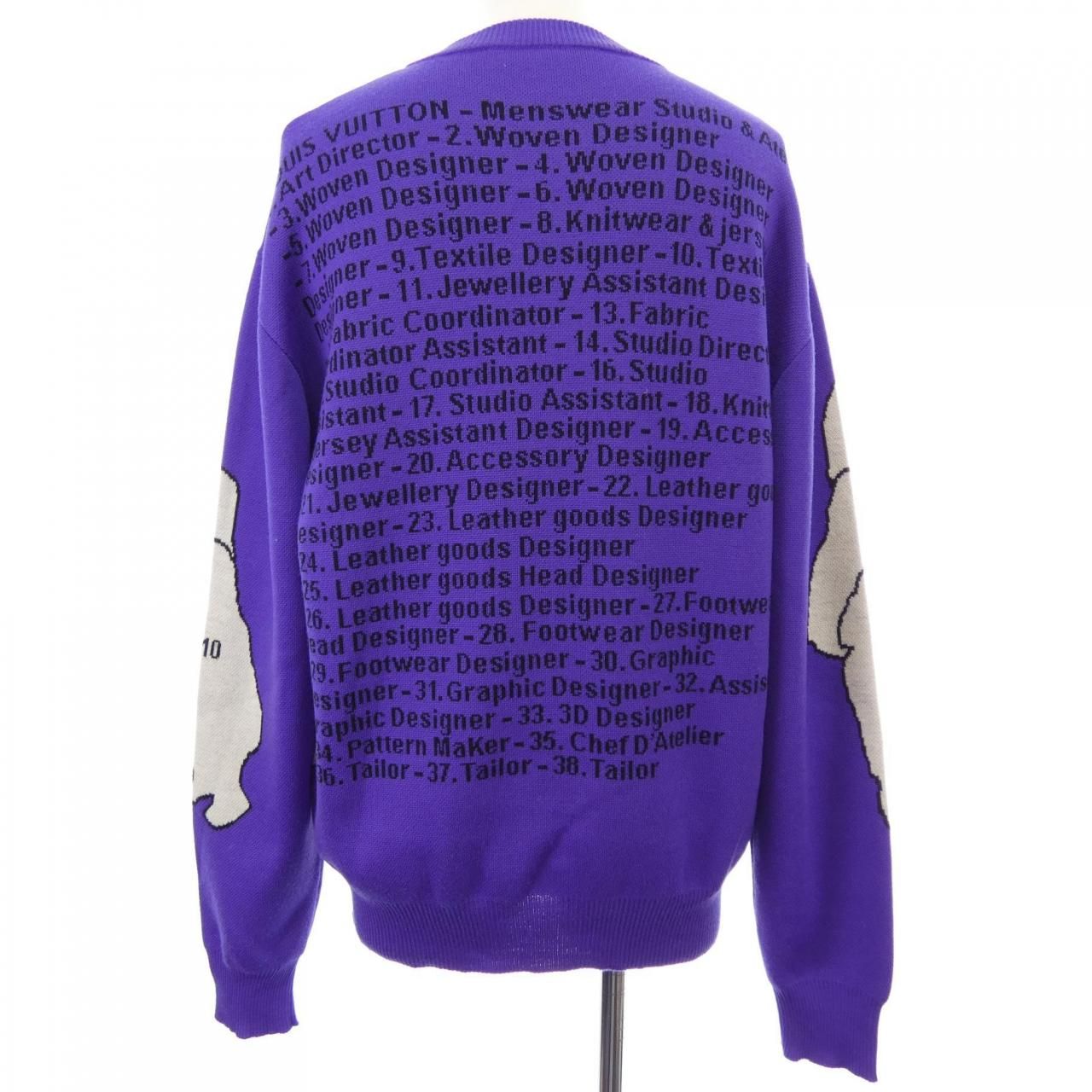 Louis Vuitton Studio Jacket Neck Knit — view 2