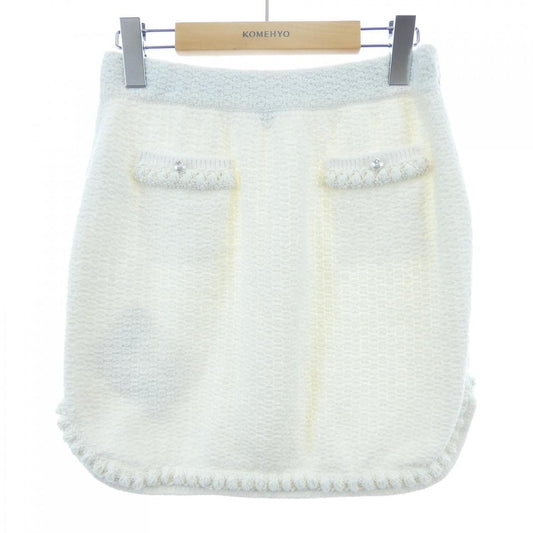 Chanel Skirt White