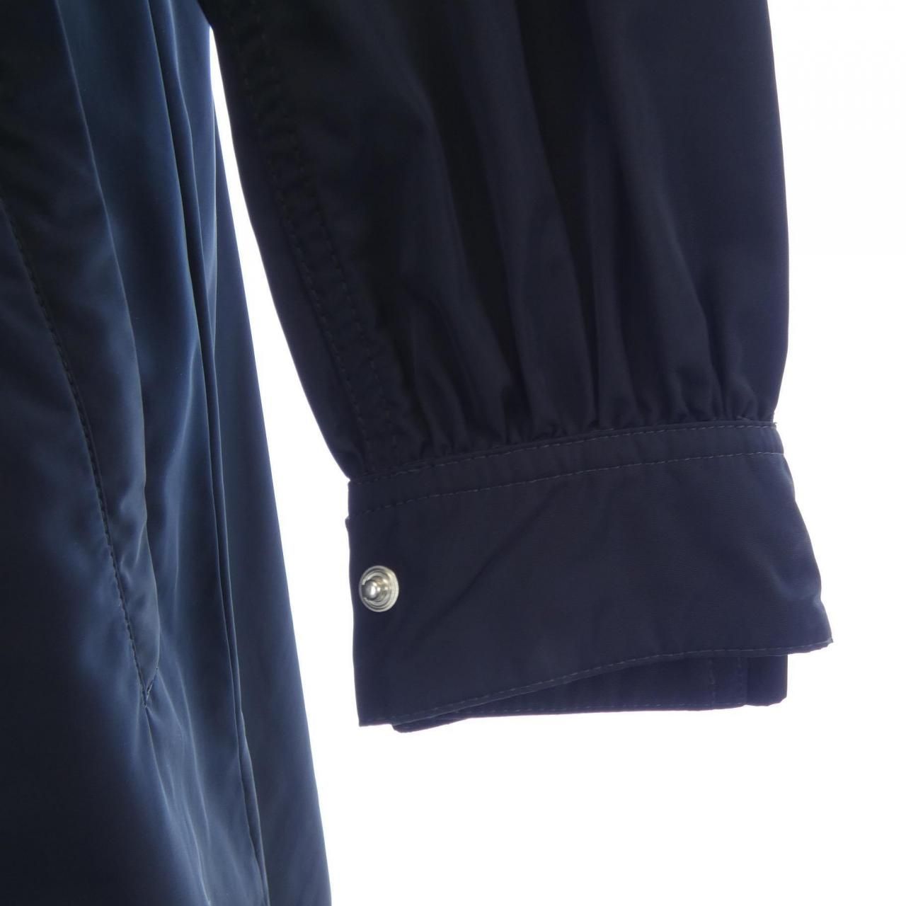 Moncler Kourou Coat Navy — view 6